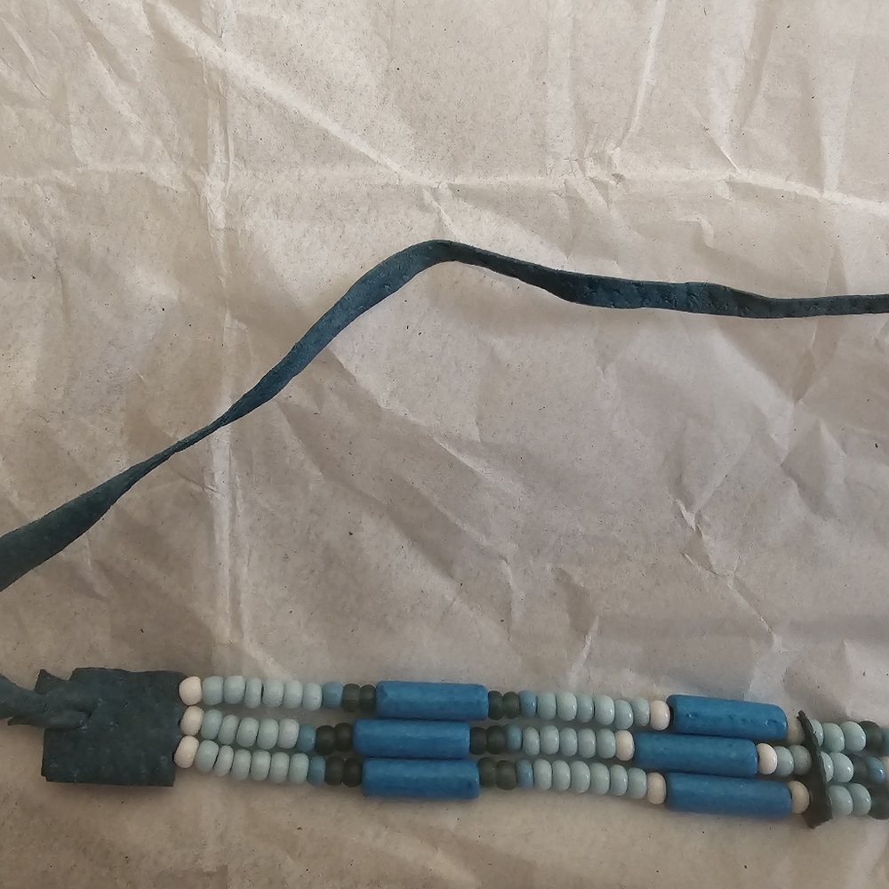 Beautiful Vintage Native American Choker Necklace. - Picture 4 of 16